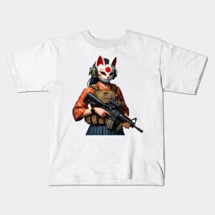 Tactical Kitsune Kids T-Shirt